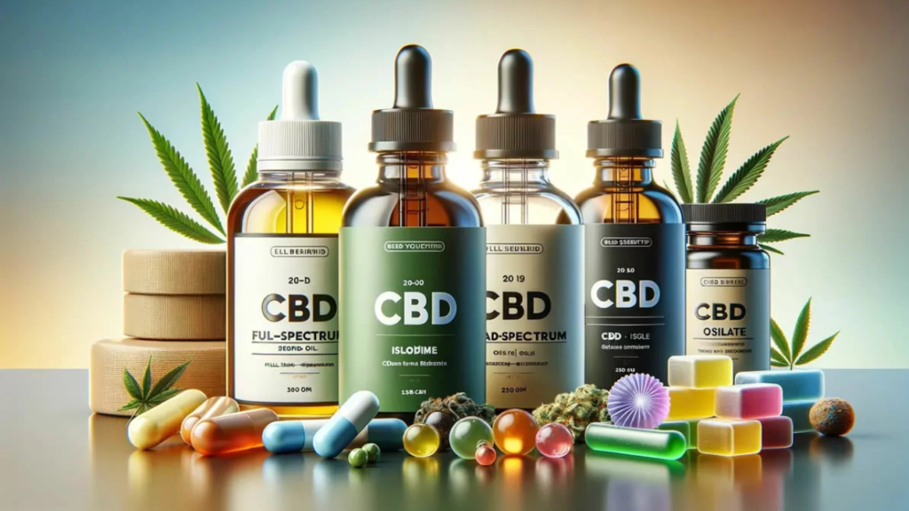 CBD: Understanding the Different Types of Products Available Today