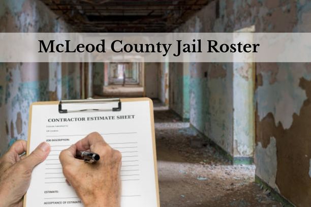 McLeod County Jail roster overview. Image Title: McLeod County Jail roster details.